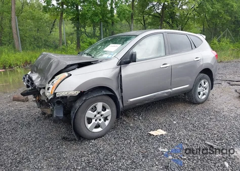 2011 Nissan Rogue S из США, поврежденный, VIN JN8AS5MT2BW566598